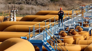 The 970km Kirkuk-Ceyhan pipeline has a capacity of about 1.2 million barrels per day. Reuters
