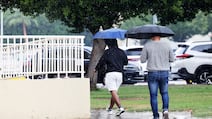 Rain could dampen the Eid Al Fitr holiday. Pawan Singh / The National