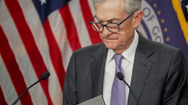 A more hawkish or dovish posture by Fed Chair Jerome Powell during his post-meeting news conference will be closely monitored by Wall Street. Bloomberg
