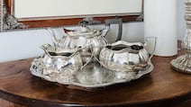 Dubai company The Vintage Tearoom is selling a 1930s English tea set for Dh325. Photo: The Vintage Tearoom