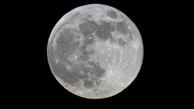 The Hunter's Moon will rise over the UAE on October 7. EPA