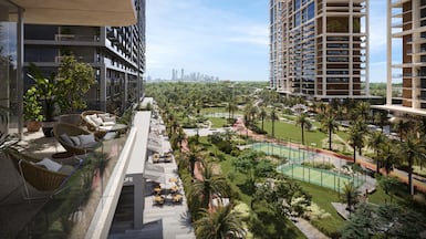 The d3 residential masterplan is to comprise 15,000 units when complete. Photo: Dubai Holding Real Estate